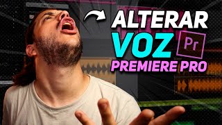 Como Fazer Voz FINA e GRAVE no Premiere Pro  Mudar a Voz [upl. by Esilahc64]