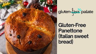 Perfect GlutenFree Panettone Italian Sweet Bread  Easy Instructions [upl. by Ambrosio928]