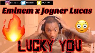 Eminem  Lucky You ft Joyner Lucas  KAMIKAZE [upl. by Etteraj629]