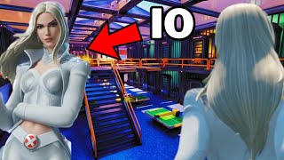 MI FINGO IL NUOVO BOSS EMMA FROST PER TUTTA LA PARTITA🤫 FORTNITE CHALLENGE [upl. by Plantagenet126]