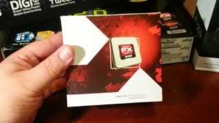 AMD FX 6350 Unboxing [upl. by Sirkin]