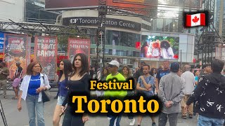 Torontos Hidden Gem SmokeAPalooza at YongeDundas Square 4K🇨🇦Canada Toronto [upl. by Fidelia]