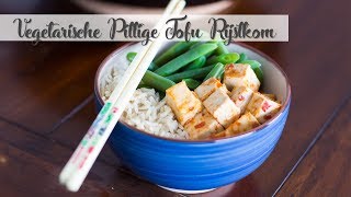 Vegetarische Pittige Tofu Rijstkom  RECIPE [upl. by Tray]