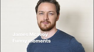 James Mcavoy Funny Moments [upl. by Savick]