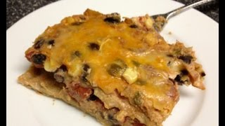 Delicious Mexican Lasagna Recipe Only 5 Weight Watcher Points Per Huge Filling Slice [upl. by Machute]