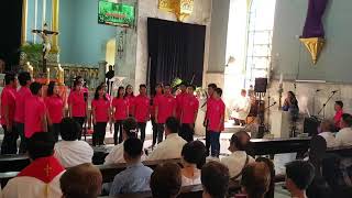 Sapagkat Ang Diyos Ay Pagibig  Choir of Sta Cecilia Accmp by Myron on the Yamaha Electone EL90 [upl. by Bart]