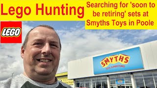 On the hunt for soon to be retiring Lego set bargains at Smyths Toys in Poole Dorset [upl. by Tugman492]