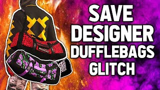 GTA Online NEW How To SAVE RARE DESIGNER DUFFEL BAGS On Any Outfit Glitch Male amp Female [upl. by Ellehsram]