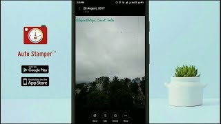 How to add GPS Map Stamp or location to images with Timestamp Camera [upl. by Anaul]