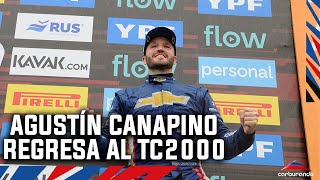 Canapino vuelve al TC2000 con un claro objetivo batir a los Renault [upl. by Janelle]