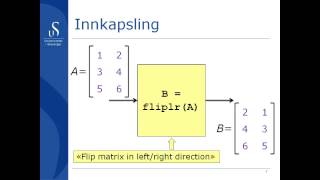 MATLAB  Egendefinerte funksjoner  function [upl. by Patrizia]