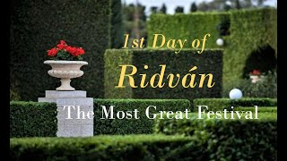 1st Day of Ridvan  Celebration from the Northern Virginia Bahai Center 2021 [upl. by Ecila]