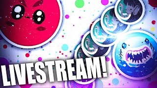 AGARIO 400 BOTS 2017  LIVE [upl. by Eerrehs]