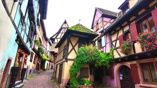 EGUISHEIM ALSACE FRANCE 🇫🇷 [upl. by Aicemak758]