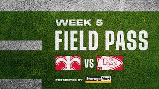 Kansas City Chiefs vs New Orleans Saints  NFL Week 5  Field Pass Pregame Show 🏈 [upl. by Luce]