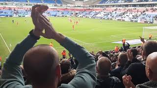 Wigan fans chanting at Bolton Away  4 NIL WIN [upl. by Annahgiel383]