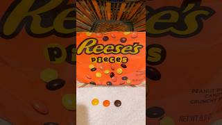 Reeses Pieces candy reeses reesespieces peanutbutter chocolate snacks snack peanutbuttercup [upl. by Rand]