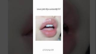 Homemade lip scrub for pink lips aesthethic short youtubeshorts [upl. by Luhey616]