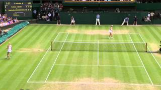 HSBC Perfect Play Agnieszka Radwanska at Wimbledon 2013 [upl. by Sybyl]