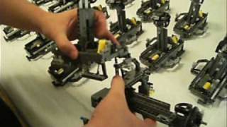 Self Reconfigurable Modular Robotics Lego Mockups Part 1 of 2 [upl. by Notsrik]