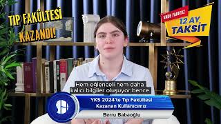 YKS 2024te Tıp Fakültesine Yerleşen Kullanıcımız Berruyu Tebrik Ediyoruz yks dopinghafıza [upl. by Ettenel]