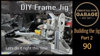 DIY Frame Jig  Part 2  Building the frame jig [upl. by Anaujd74]