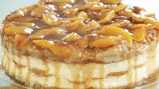 HOW TO Peach Cobbler Cheesecake [upl. by Ayn575]