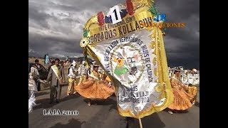 Entrada folklorica Laja 2010 danza cullaguada Provincia Los Andes La Paz Bolivia [upl. by Sidman689]