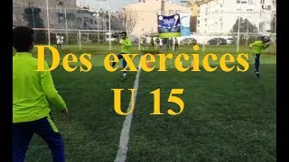 Des exercices U 15 coach adnan alagi [upl. by Ohce171]