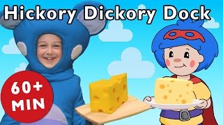 Hickory Dickory Dock  More  Nursery Rhymes from Mother Goose Club [upl. by Market93]