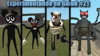 PELIGRO TOTAL CARTOON SHEEP MOUSE Y MECHA CARTOON CAT🤖 EXP EN GMOD 21 [upl. by Roshan]