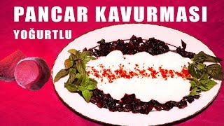 FAYDALARI İLE ADETA MUCİZE BİR SEBZE  YOĞURTLU PANCAR KAVURMASI TARİFİ [upl. by Engeddi]