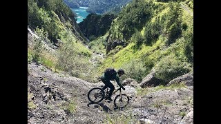 MTBTrails im Vinschgau Reschensee  EasyHaideralmTrail FULL LENGTH 3LänderEnduroTrails [upl. by Phillie957]