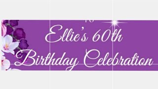 Ellies 60th Birthday Celebration [upl. by Lipfert197]