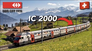 IC 2000  Swiss AWESOME double decker coaches [upl. by Emya920]