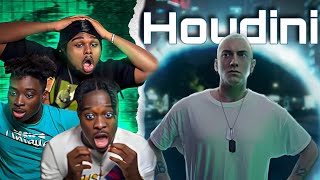 Eminem Houdini Official Music Video Reaction [upl. by Imyaj]