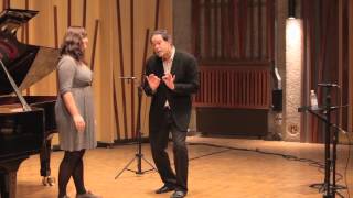 Guildhall Masterclass Gerald Finley Vocal Masterclass  Jennie Witton [upl. by Tychon]