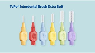 Using amp Properly Sizing TePe Extra Soft Interdental Brushes [upl. by Zurn]