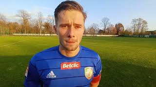 Mateusz Ciapa po meczu Miedź II  Podlesianka Katowice [upl. by Frazier]