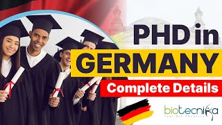 PhD In Germany  Complete Details [upl. by Ivett]