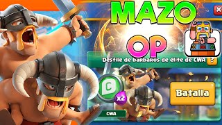 MAZO para GANAR FÁCIL el DESAFÍO FIEBRE BÁRBAROS DE ÉLITE DE CWA  Clash Royale Sergio1722 [upl. by Geanine667]