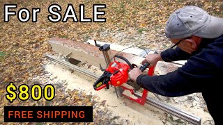 New For Sale Portable Chainsaw Sawmills free shipping [upl. by Anikehs]