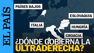 EUROPA  ¿En qué países gobierna la extrema derecha en la UE  EL PAÍS [upl. by Aduhey]