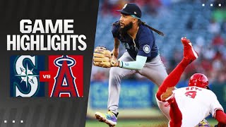 Mariners vs Angels Game Highlights 83024  MLB Highlights [upl. by Missy]