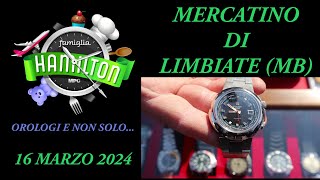 Mercatino di Limbiate MB 16 Marzo 2024 [upl. by Huoh]