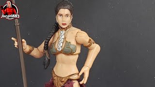 Princess Leia Slave Outfit Star Wars The Vintage Collection VC 64 [upl. by Ehling367]