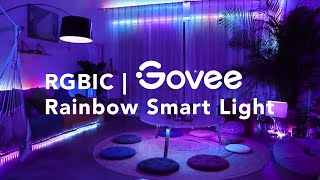 RGBIC The Latest Rainbow Smart Light  Govee [upl. by Lanevuj280]