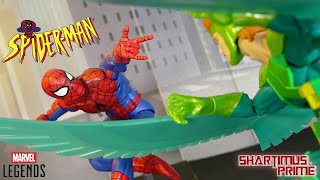 Marvel Legends SpiderMan amp Vulture VHS 2Pack Hsbro Pulse Exclusive Figure Review [upl. by Dobrinsky]