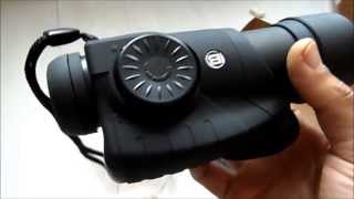 Unboxing Bresser Digital Night Vision Nightvision camera NV 5x50 with video out [upl. by Osmo109]