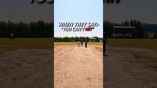 WHAT I REPLY 🫣 cricket cricketshots cricketlover goprocricketvlogs cricketvlogs gopro [upl. by Eedyaj]